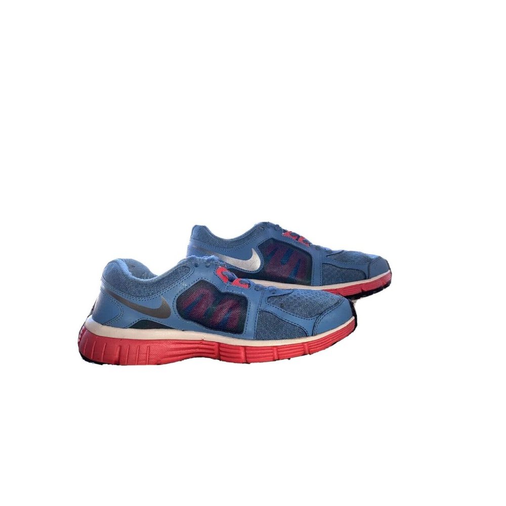 Nike Dual Fusion ST2 Women Sneakers 454240-461 Size 8 Blue Pink Athletic Shoes